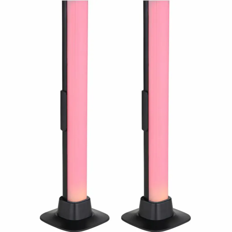 Luminaires Globo Lighting Lampe de table Globo POLLIVER LED Noir, 1 lumière, Changeur de couleurs