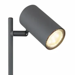 Lampes En Bois-Luminaires Globo Lighting Lampe de table Globo ROBBY Bois foncé, Noir, 1 lumière