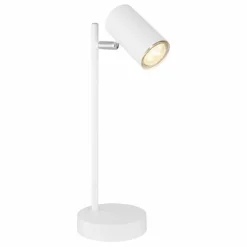 Luminaires Globo Lighting Lampe de table Globo ROBBY Blanc, 1 lumière* Lampes À Poser