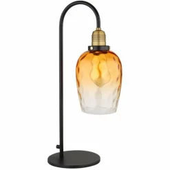 Luminaires Globo Lighting Lampe de table Globo SALVY Noir, 1 lumière