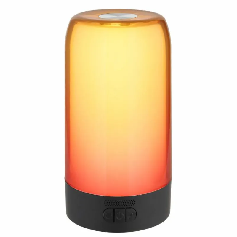 Luminaires Globo Lighting Lampe de table Globo SANDRINA LED Noir, 1 lumière, Télécommandes, Changeur de couleurs* Éclairage Led