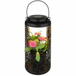 Luminaires Globo Lighting Lampe de table Globo SOLAR LED Noir, 1 lumière