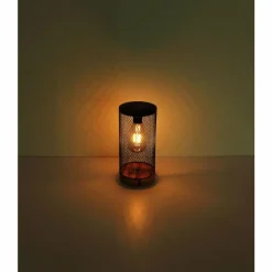 Lampes En Bois-Luminaires Globo Lighting Lampe de table Globo SOLAR LED Écru, Noir, 1 lumière