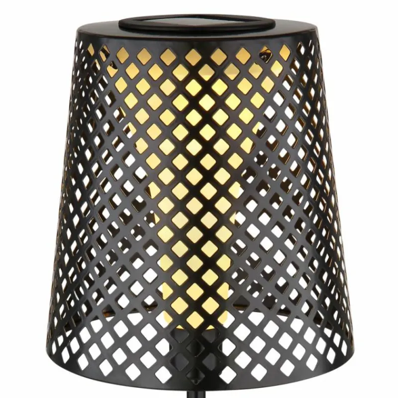 Luminaires Globo Lighting Lampe de table Globo SOLAR LED Noir, 1 lumière