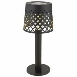 Luminaires Globo Lighting Lampe de table Globo SOLAR LED Noir, Transparent, 1 lumière