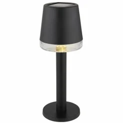 Luminaires Globo Lighting Lampe de table Globo SOLAR LED Noir, Transparent, 1 lumière