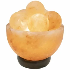 Lampes En Bois-Luminaires Globo Lighting Lampe de table Globo STONE Brun, Écru, 1 lumière