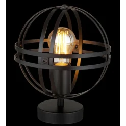 Luminaires Globo Lighting Lampe de table Globo TAMARA Noir, 1 lumière* Lampes À Poser