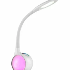 Luminaires Globo Lighting Lampe de table Globo TARRON LED Transparent, Blanc, 3 lumières* Lampes À Poser