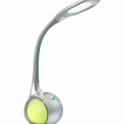 Luminaires Globo Lighting Lampe de table Globo TARRON LED Argenté, Transparent, 3 lumières* Éclairage Led