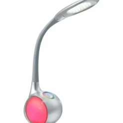 Luminaires Globo Lighting Lampe de table Globo TARRON LED Argenté, Transparent, 3 lumières* Éclairage Led