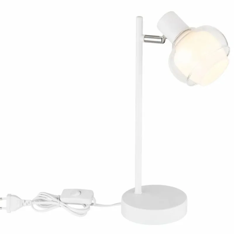 Luminaires Globo Lighting Lampe de table Globo TOKKI Blanc, 1 lumière