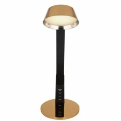 Lampes Dorées-Luminaires Globo Lighting Lampe de table Globo URSINO LED Or, Noir, 1 lumière