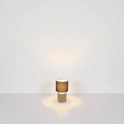 Lampes En Tissu-Luminaires Globo Lighting Lampe de table Globo VALENTINO Or, 1 lumière