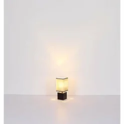 Lampes En Tissu-Luminaires Globo Lighting Lampe de table Globo VALENTINO Écru, 1 lumière