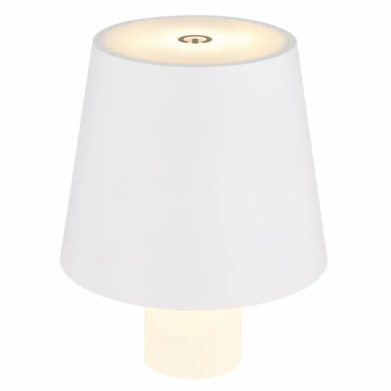 Luminaires Globo Lighting Lampe de table Globo VANNIE LED Blanc, 1 lumière