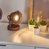 Lampes Industrielles-hofstein Lampe de table Glostrup Rouille, 1 lumière