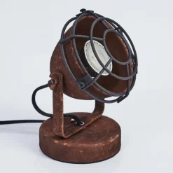 Lampes Industrielles-hofstein Lampe de table Glostrup Rouille, 1 lumière