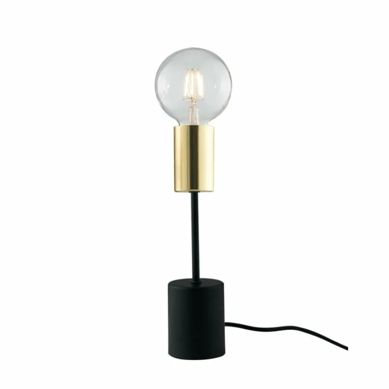Luminaires Rustiques-Luce Design Lampe de table Gnarp Or, Noir, 1 lumière