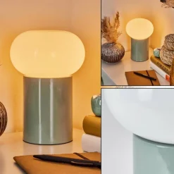 hofstein Lampe de table Godrie Bleu, 1 lumière