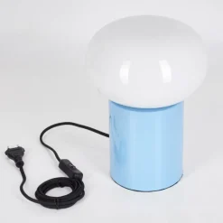 hofstein Lampe de table Godrie Bleu, 1 lumière
