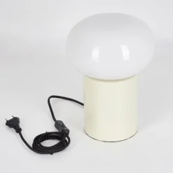 hofstein Lampe de table Godrie Crème, 1 lumière