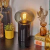 hofstein Lampe de table Godrie Noir, 1 lumière