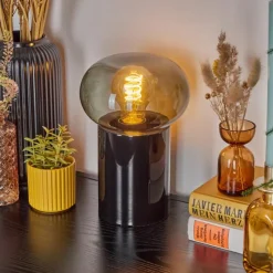 hofstein Lampe de table Godrie Noir, 1 lumière