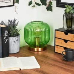 hofstein Lampe de table Goldenville Laiton, 1 lumière