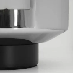 Suspension Verre Fumé-hofstein Lampe de table Gondim Noir, 1 lumière