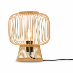 Style Boho-Chic-Good & Mojo Lampe de table CANGO Écru, 1 lumière