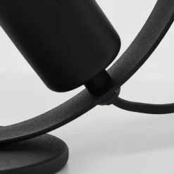 Lampes Industrielles-hofstein Lampe de table Gourguel Noir, 1 lumière