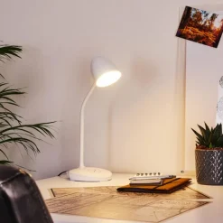 hofstein Lampe de table Grenoble LED Blanc, 1 lumière