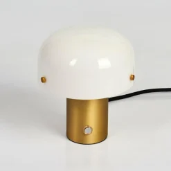 hofstein Lampe de table Guicia Or, Laiton, 1 lumière