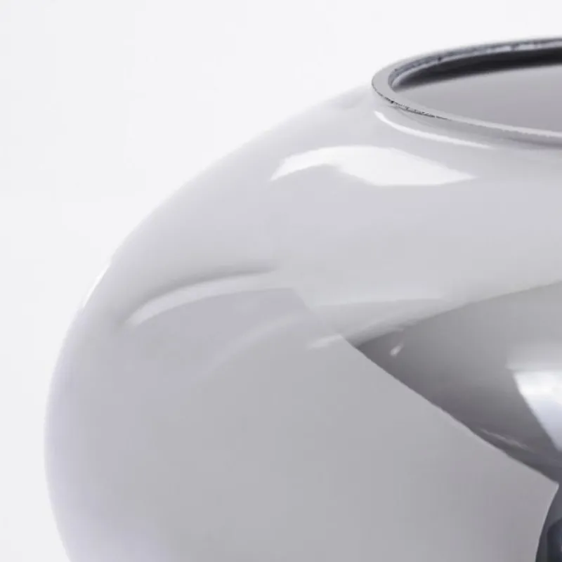 Suspension Verre Fumé-hofstein Lampe de table Haikala Noir, 1 lumière