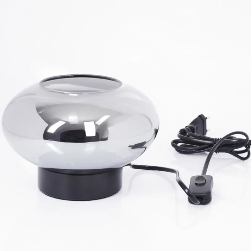 Suspension Verre Fumé-hofstein Lampe de table Haikala Noir, 1 lumière