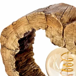 Luminaires Scandinaves-hofstein Lampe de table Hasteboda Brun, Couleur bois, 1 lumière