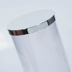 hofstein Lampe de table Hatara LED Chrome, 1 lumière, Télécommandes, Changeur de couleurs