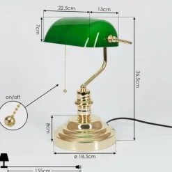 hofstein Lampe de table Havsta Laiton, 1 lumière