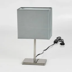 Lampes En Tissu-hofstein Lampe de table Heinikka Nickel mat, 1 lumière