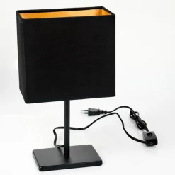 Lampes En Tissu-hofstein Lampe de table Heinikka Noir, 1 lumière