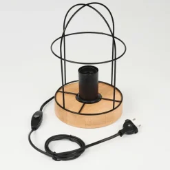 Lampes Vintages & Rétros-hofstein Lampe de table Hodne Écru, 1 lumière