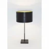 Luminaires Holländer Lampe de table Holländer BAMBUS Brun, Noir, 1 lumière* Lampes À Poser