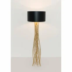 Lampes Dorées-Luminaires Holländer Lampe de table Holländer CAPRI Or, 1 lumière