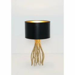 Lampes Dorées-Luminaires Holländer Lampe de table Holländer CAPRI Or, 1 lumière