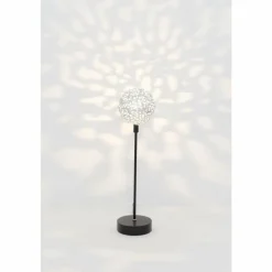 Luminaires Holländer Lampe de table Holländer CAPPUCINO Noir, Argenté, 1 lumière* Lampes À Poser