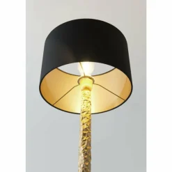 Lampes En Tissu-Luminaires Holländer Lampe de table Holländer CANCELLIERE ROTONDA GRANDE Or, 1 lumière