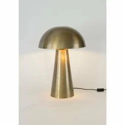 Lampes Dorées-Luminaires Holländer Lampe de table Holländer FUNGO Or, 1 lumière