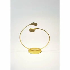 Lampes Dorées-Luminaires Holländer Lampe de table Holländer GRACIOSO LED Or, 2 lumières