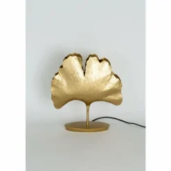 Lampes Dorées-Luminaires Holländer Lampe de table Holländer GINGKO Or, 1 lumière